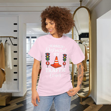 Funny Easily Distracted By Traffic Cones Road Work T-Shirt