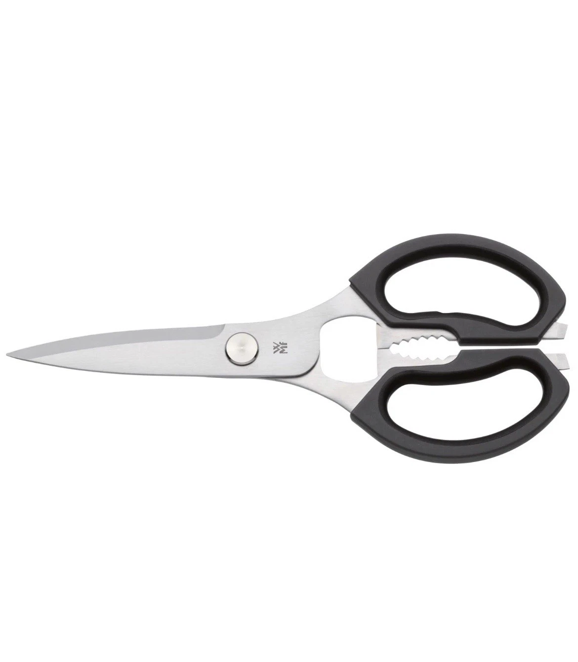 WMF Professional Plus Kitchen Scissors and Bottle/Jar Opener, Stainless Steel