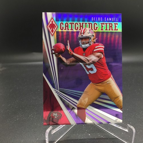 Deebo Samuel #5 — 2019 Panini Phoenix Catching Fire football card