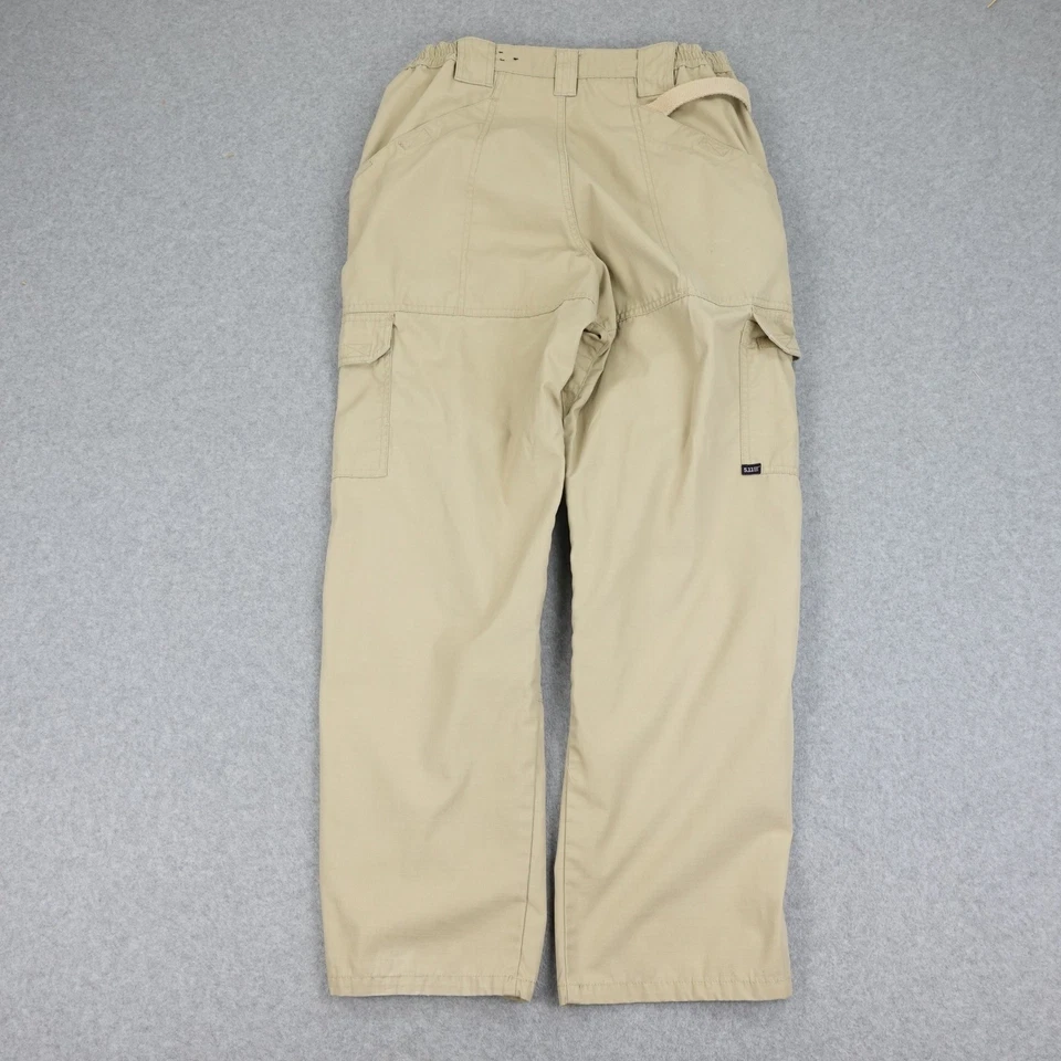 5.11 Tactical Mens 32x30 Cargo Pants Beige Outdoor Workwear Ripstop Hiking - Image 3 of 4