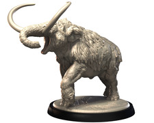 Mammoth  3DIPStudios  Extinct Animals  Miniature  32mm