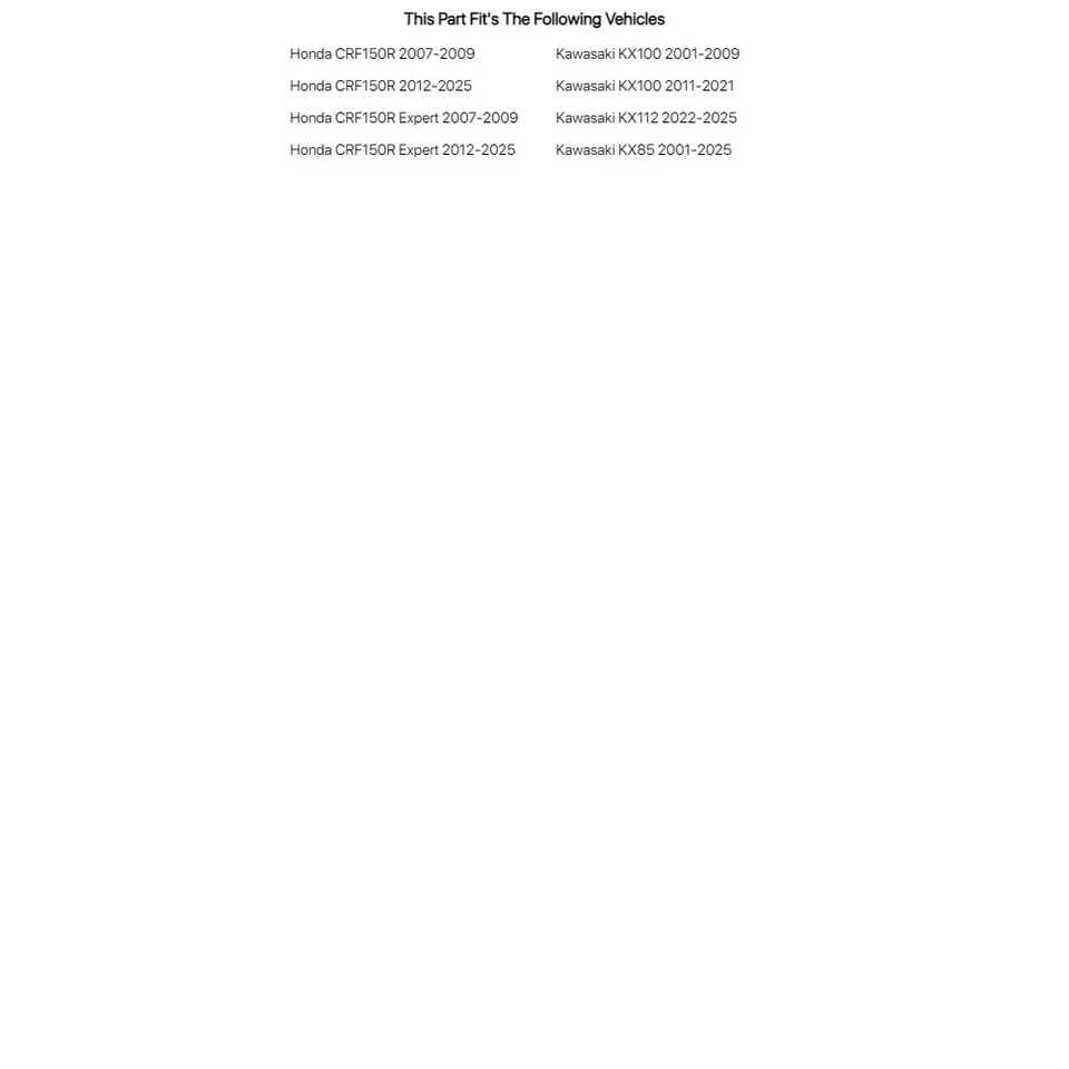 Tusk Impact Rim - Front Black For KAWASAKI KX100 2001-2009,2011-2021 - Image 2 of 4