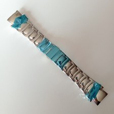 Chronotech, 23 mm Bracciale, Bracelet, Armband, Pulsera Vintage NOS - St.Steel