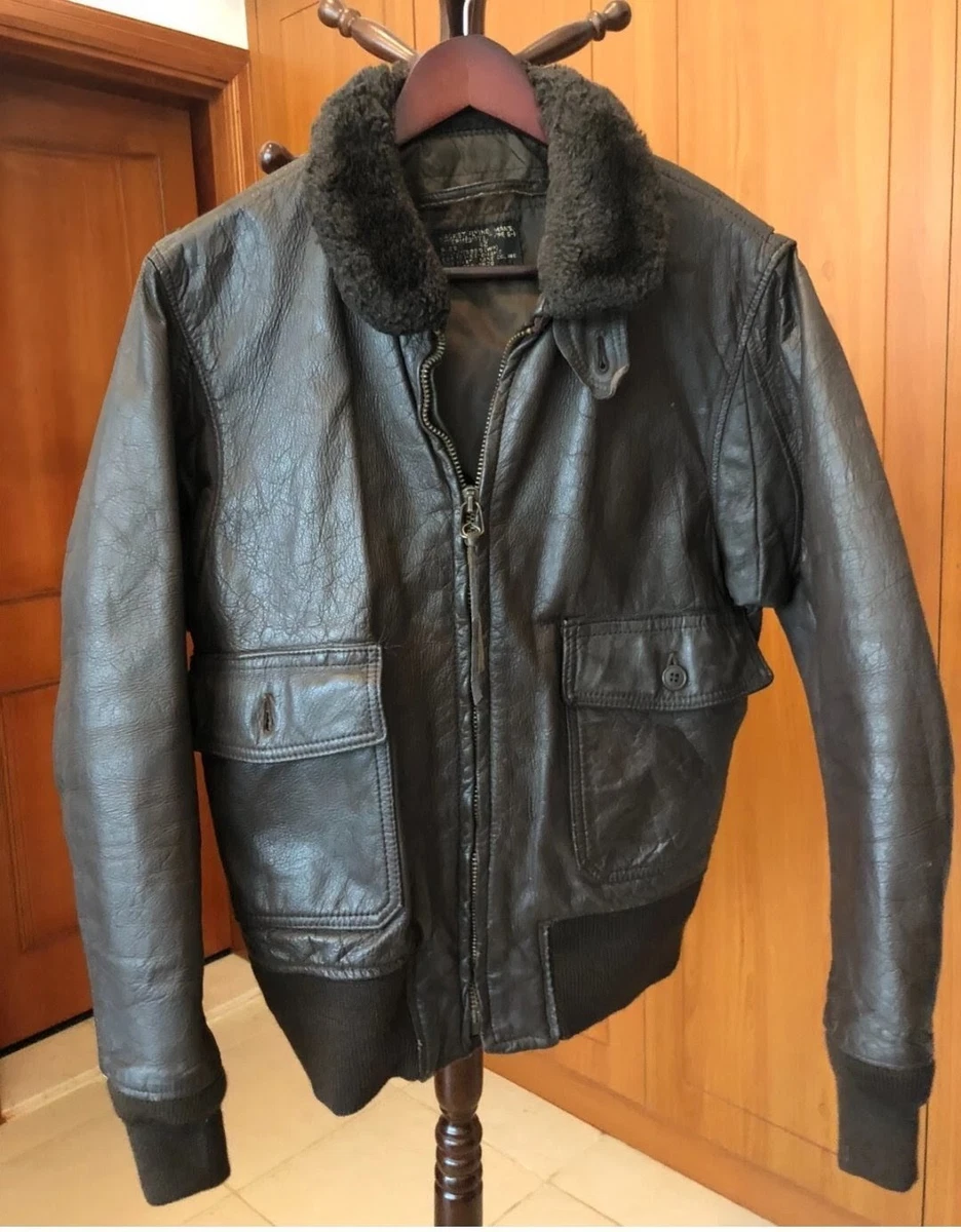 Navy G1 Flight Jacket Indiana Original Ww2 Collectible US Uniforms