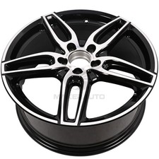 18"x7.5" Wheel Rim For Mercedes Benz CLA250 AMG 17-19 Machined Black 1764010700