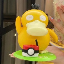 2023 Dancing Psyduck Toy Duck Square Dance Music Box Action Figure Gift