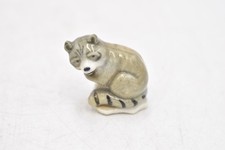 Vintage Wade Whimsies Raccoon Figurine Statue Ornament 