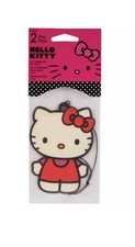 Hello Kitty 2-Pack Hanging Strawberry Scent Air Freshener for Car and Office