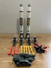 GI Joe Rolling Thunder Parts Rockets Missles Gun Stations Six Wheel Vehicle