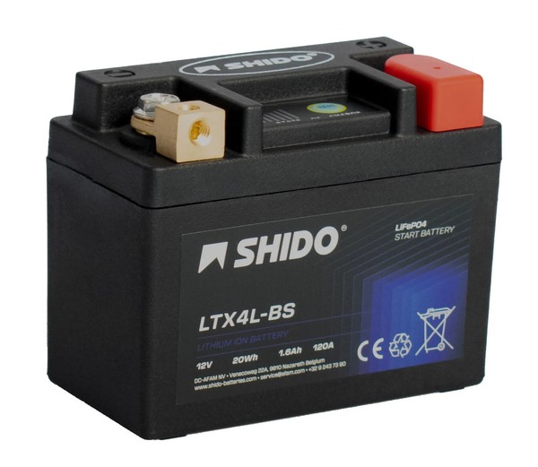 Lithium Ionen Lifepo4 Batterie YTX4L-BS 12V FüR Suzuki DR 650 R, Bj. 1992-1995-image