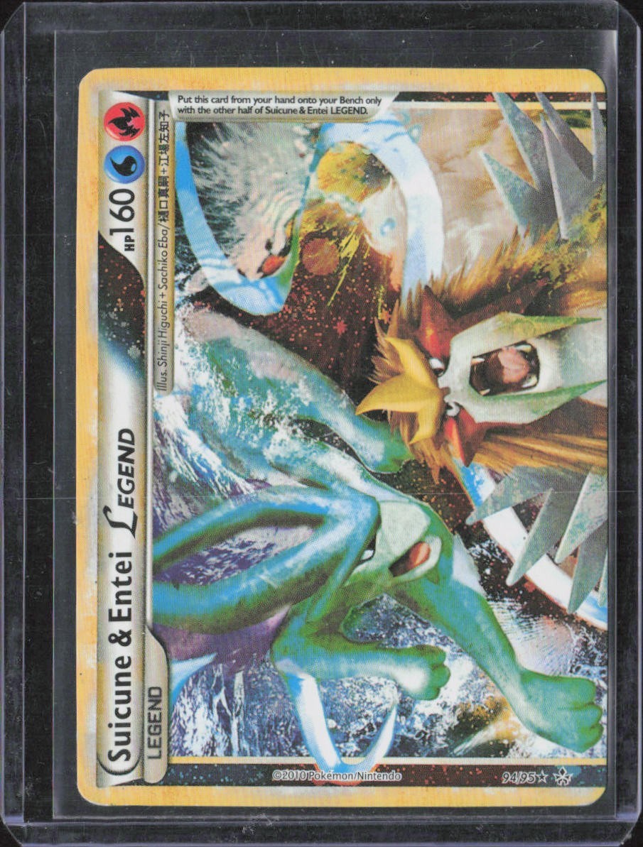 Pokemon Unleashed Suicune & Entei LEGEND (Top) 94/95