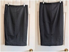 NWOT 225 TED BAKER London SZ 3 6-8 Zamias Wool Blend MIDI Pencil Skirt