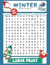 Winter Word Search Book: Large Prin..., Publishing Hous