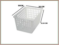CESTA PANE APERTA 40 LITRI CM 50 x 35 xH.34 PANIFICIO RISTORANTE PIZZERIA CUCINA