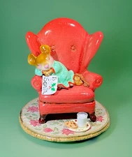 Wee Forest Folk M-472 WAITING UP.... Retired. Fast Free Shipping!