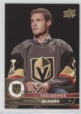 2017-18 Upper Deck Exclusives /100 Brayden McNabb #185 0c3