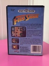Fire Shark (Sega Genesis, 1990) Has manual and Tested