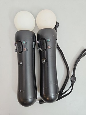 Set of 2 Sony PlayStation Move Motion Controller (CECH-ZCM1U)  Tested