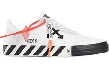 OFF-WHITE Vulc Low White Updated Stripes OMIA085R198000160100