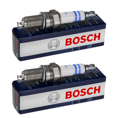 2x BOSCH Zündkerze für Ford KA RU8 1.2 Fiat Panda 169 1.1 Tipo Schrägheck 356_