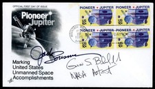JACK LOUSMA "Houston, we have a problem" & GUION BLUFORD #1566 FDC