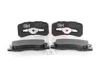 Bremsbelagsatz Scheibenbremse GH GH-412536 FüR Peugeot 4008 4007 Van Hdi AWC 16V