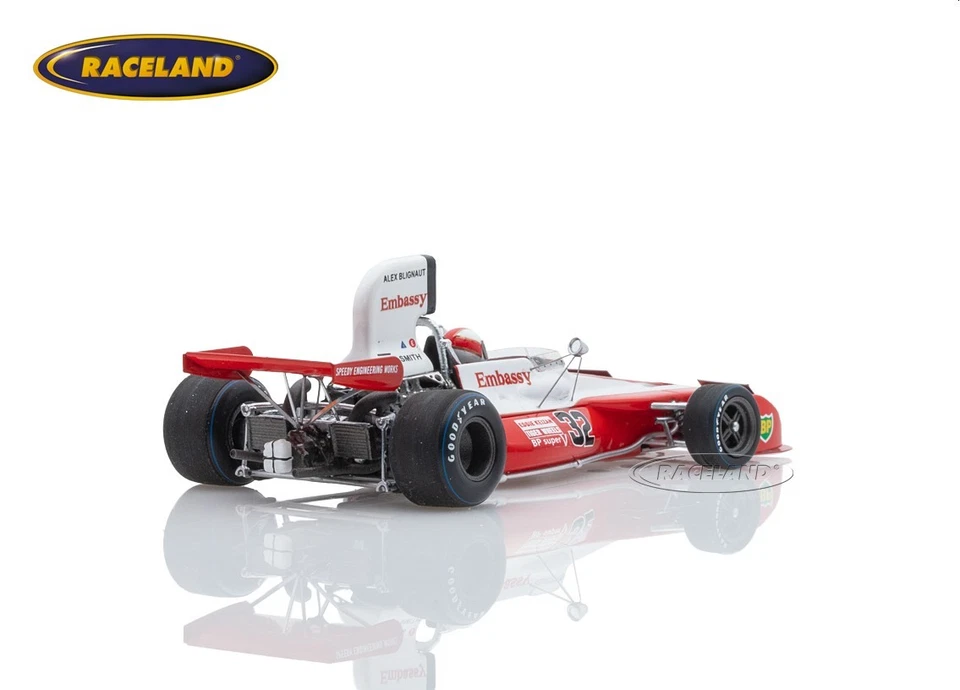 Tyrrell 004 F1 Blignaut Embassy GP Südafrika 1974 Eddie Keizan, Spark 1:43 S7234 - Bild 2 von 4