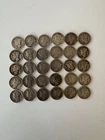 Mercury Dimes 90% Silver - LOT OF 30 - Circulated Random Years