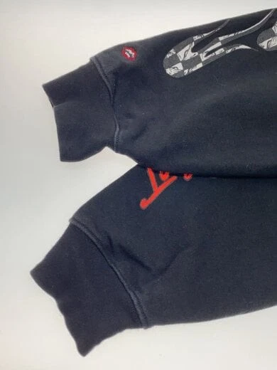 CHROME HEARTS CUORI CROMATI felpa con cappuccio L cotone BLK