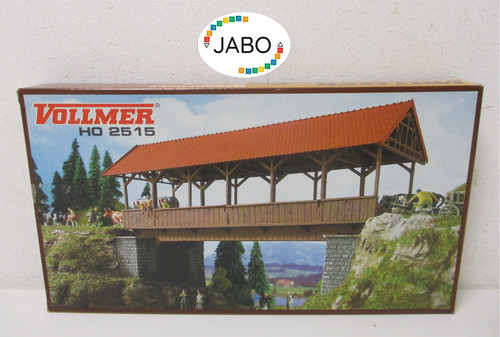 (RH/20) Vollmer H0 kit 2515 puente cubierto NUEVO/EMBALAJE ORIGINAL | Zustand: Neu