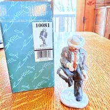 Emmett Kelly, Jr. Hobo Collection "Hole in the Sole". BOX
