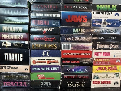 VINTAGE VHS TAPE PICK & CHOOSE MOVIES LOT | COMBINED SHIPPING
