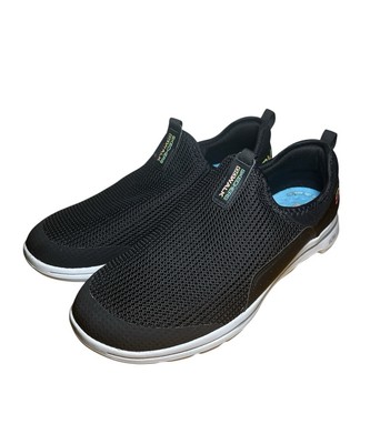 Skechers Go Walk GoGa Max Slip On Shoes Women's Size 10 Black