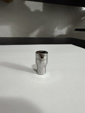 Snap On Tools TMM6 1/4 Dr 6Pt Metric 6mm Flank Dr Shallow Chrome Socket USA