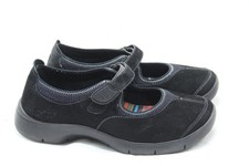 Dansko Edda Mary Jane Shoes Womens Size 10.5-11 EU 41 Black Suede Strap Comfort