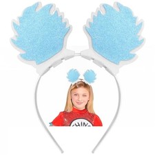 Dr Thing Headband One Blue Fur Headband for Costume Party School Festivals