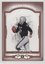 2004 Donruss Classics Legend Timeless Tributes Red 40/100 Jim Plunkett #121 0o9