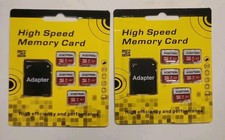 Lot Of 10 32GB Micro SD Card SDHC Class 10 Memory Cards With 2 Adapters