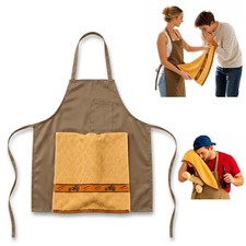 Funny Aprons Men Sneaky Chef Prank Cooking Apron Kitchen BBQ Baking Grill