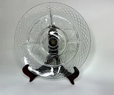 Luminarc Cristal D'arques/ 5 section divided serving tray/relish tray