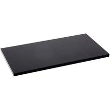 Plymor Black Acrylic Rectangular Display Base, 6" W x 3" D x 0.25" H
