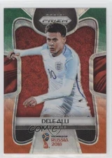 2018 Panini Prizm World Cup Green & Orange Wave Prizm Dele Alli #66