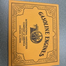Hit Miss Gas Engine- International Harvester Manual- Literature