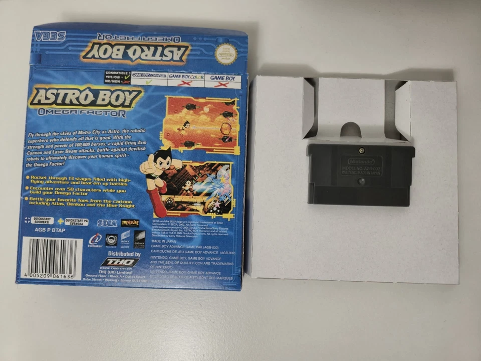 GAMEBOY ADVANCE's Astro Boy: Omega Factor (Box + Inner Tray + Cartridge) (Mint) - Image 2 of 4
