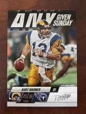 2022 Panini Prestige - Any Given Sunday Kurt Warner #7