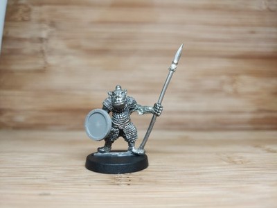Orc Q Citadel Orc1  Zinge Warrior with Spear Metal Figure 1987 GW OOP