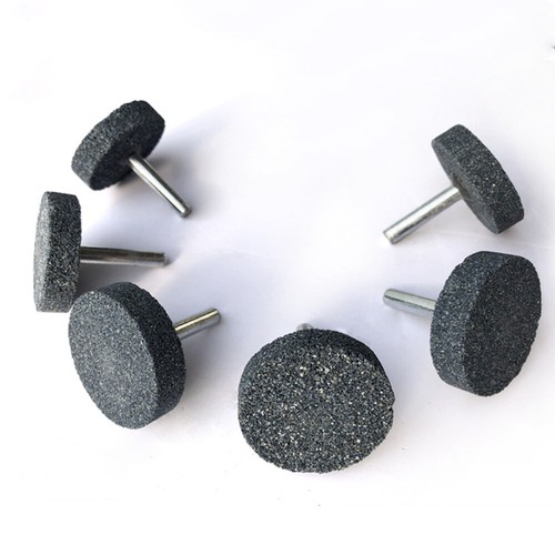 5 x 40mm Mounted Grinding Stones Wheel Set 6mm Shank For Drill Rotary Grinder - Picture 2 of 5