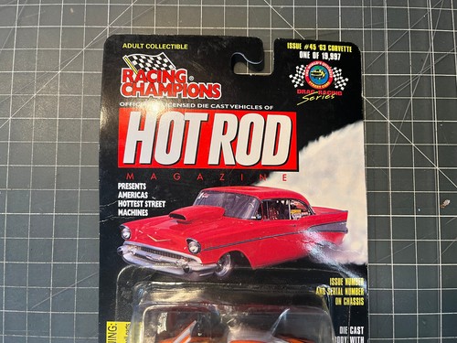 Racing Champions 1963 Split Window C2 Chevrolet Corvette Sting Ray Car 1:53 LotJ - Picture 2 of 15