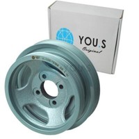 You.S Riemenscheibe Kurbelwelle FüR Fiat Fiorino Kasten/Kombi (225) 1.3 D - Neu