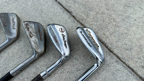 Vintage mixed lot 11 Golf Clubs Woods Irons Dunlop Wilson Delroy Haig Titleist - Picture 11 of 13